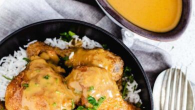 4 MAY- WFD - Crispy fried chicken with masala curry sauce