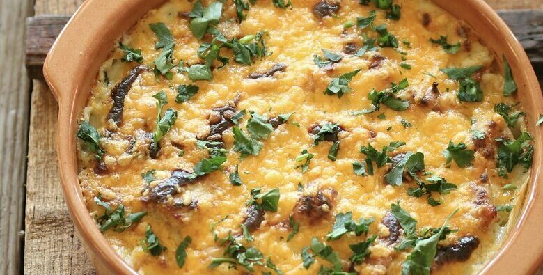 8 MARCH - WFD - Cheesy chicken and sweetcorn casserole