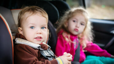 Baby and child car seat safety tips for winter