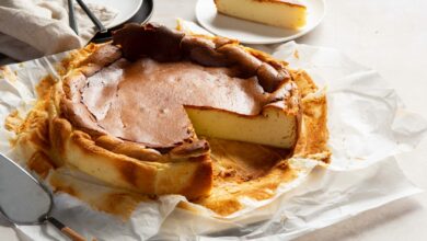 Basque burnt cheesecake - 4 JULY