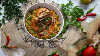 Burmese Prawns and Savoury Rice - 5 AUG (Medium)