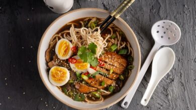 Chicken and egg ramen bowl - 12 AUG (Medium)