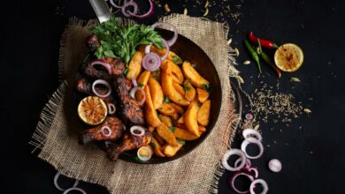 Chicken tikka with wedges - 27 JULY (Medium)