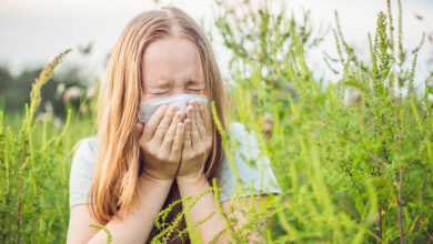 Coping with spring allergies in children