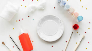 Craft fun: Make this cute paper plate rainbow fish