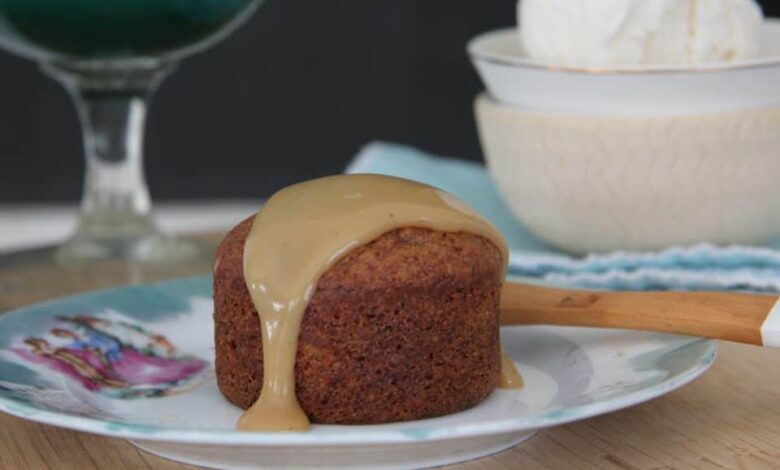 Date and ginger pudding - 6 JUNE