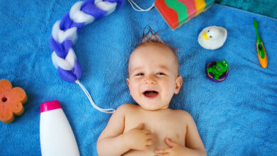 DIY spa day for mommy and baby in six steps