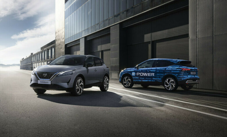 e-POWER and Qashqai e-POWER packshot 1