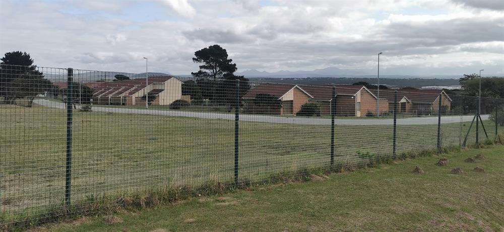 fence around residential area
