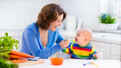 Go from milk to solids with these easy feeding tips