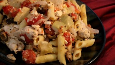 Greek Chicken Pasta (Medium)