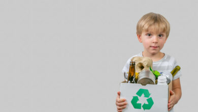 Hacks to teach your kids to go green