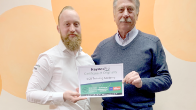 HaynesPro donation to BCS Training AcademyREDUCED