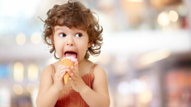 Homemade ice-cream