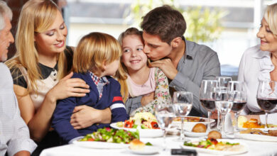 How can I keep my kids healthy when they eat out?