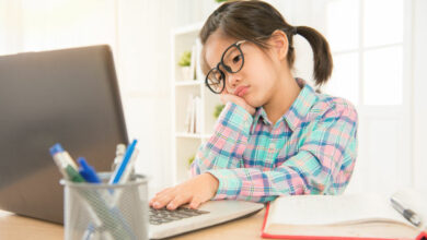 Is your child refusing to attend online school?
