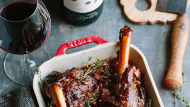 Lamb shank in article