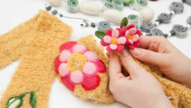 Let your kids have fun with felt today