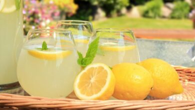 Make lemonade squash with your kids