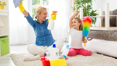 Make spring cleaning your child's room fun