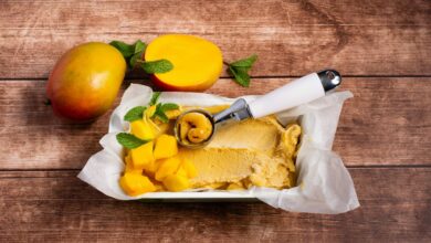 Mango nice-cream website
