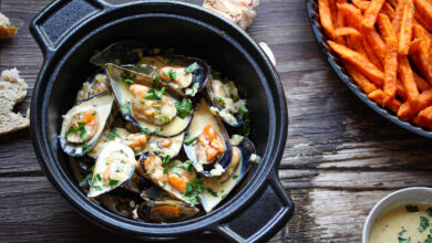 Meatless Monday – Creamy garlic mussel pot - 6 SEPTEMBER