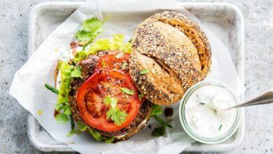 Meatless Monday - Vegan burger - 20 SEPTEMBER
