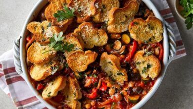 Mediterranean vegetable hot pot - MONDAY 10 MAY