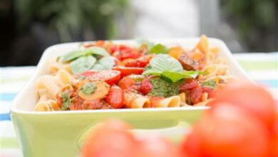 Penne Pasta with napolitana sauce & burst cherry tomatoes - 31 MAY (Medium)
