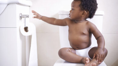 Potty training 101: Always make sure you have enough toilet pape