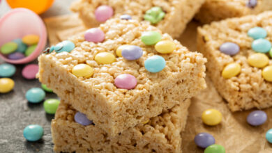 Rice Krispies & Chocolate squares