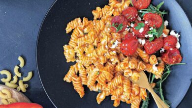 Roasted red pepper pasta - 20 JULY (Medium)