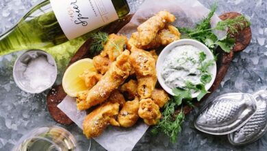 Saturday entertain - Curried beer batter hake with herbed yoghurt sauce - 18 SEPTEMBER (Medium)