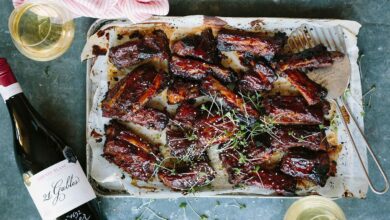 Saturday entertain - Sticky pork ribs with an Asian-style glaze - 25 SEPTEMBER
