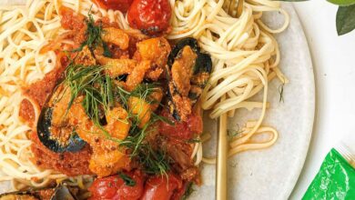 Seafood pasta - 16 JUNE