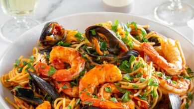 Seafood spaghetti - 10 JULY