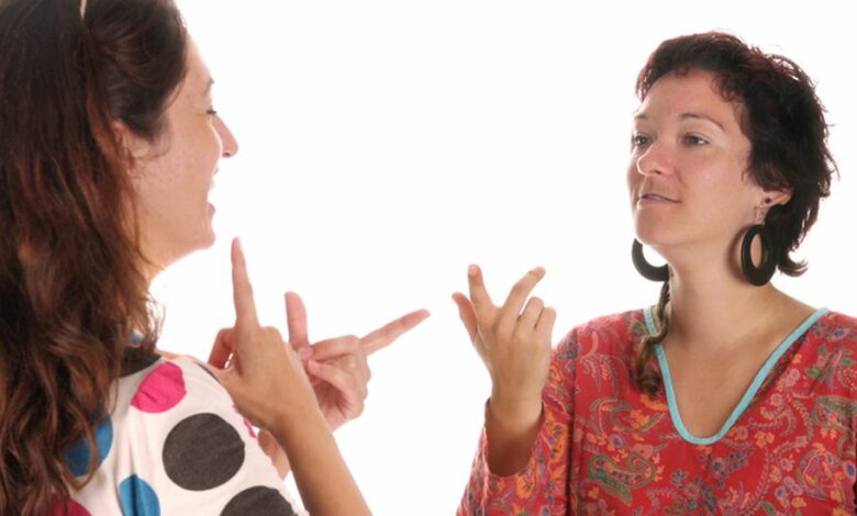 sign language