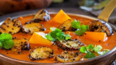 Silky Mushroom & Coconut Curry - 7 AUG