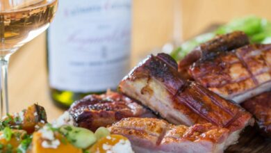 Teriyaki pork belly on the braai