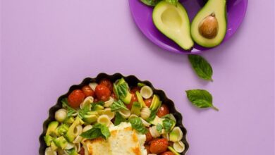 TikTok Baked feta pasta with avo - 26 JULY (Medium)