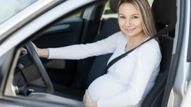 Travelling by car during your pregnancy