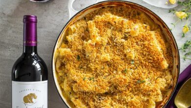 Truffle mac & cheese with Fat bastard Merlot - 26 JUNE (Medium)