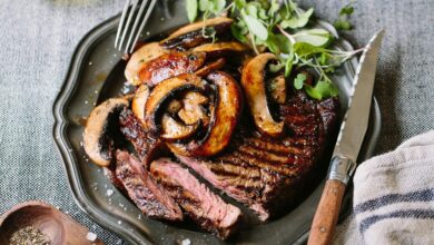 Truffle mushroom steak - 31 JULY