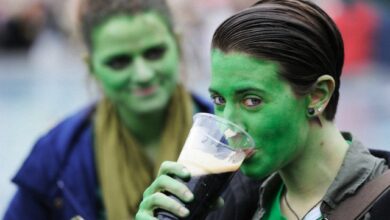 UK - London - St Patricks Day celebrations