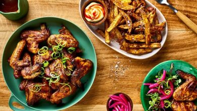 WFD - Sticky barbecue chicken wings - 9 SEPTEMBER