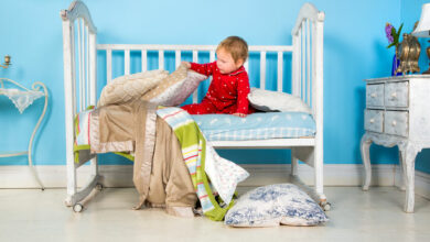 When and how to make the transition from cot to big bed