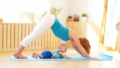 Yes, you can exercise with your baby in tow!