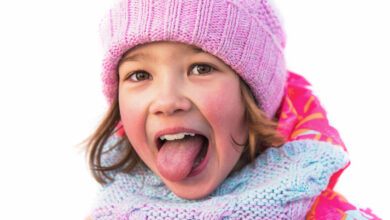 Your child's tongue might reveal a lot about their health