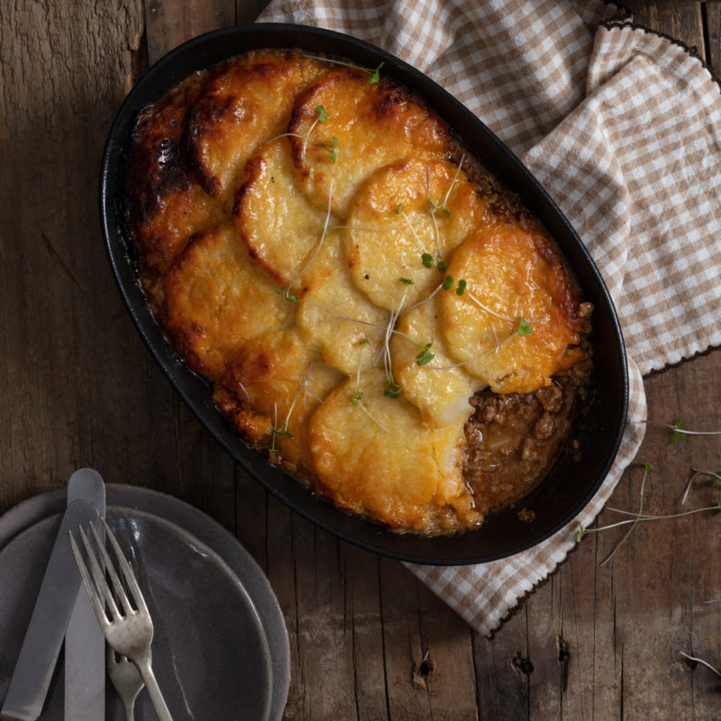 25 AUGUST - WFD – Chakalaka mince and potato crust pie