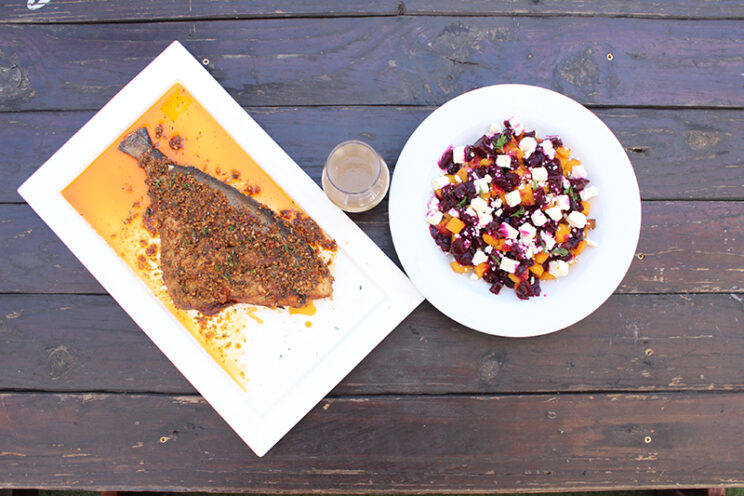 Braaied angelfish from Soweto